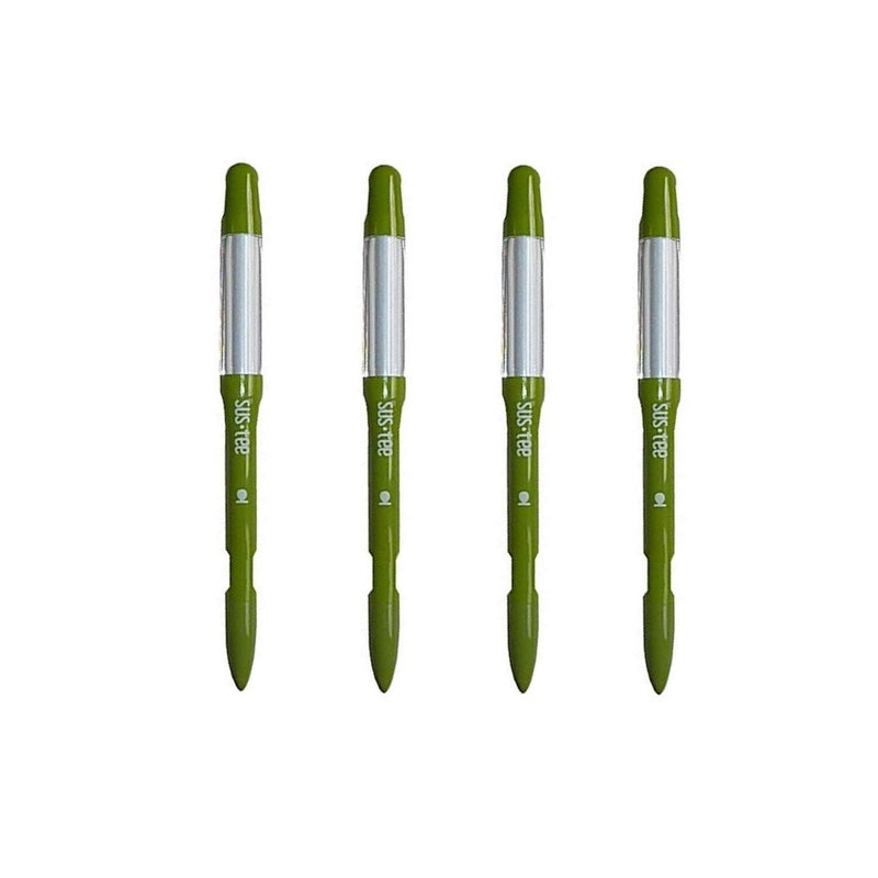 IPPINKA Sustee Aquameter, Set of 4, Plant Soil Moisture Sensor, (Green, Small) - Image 1